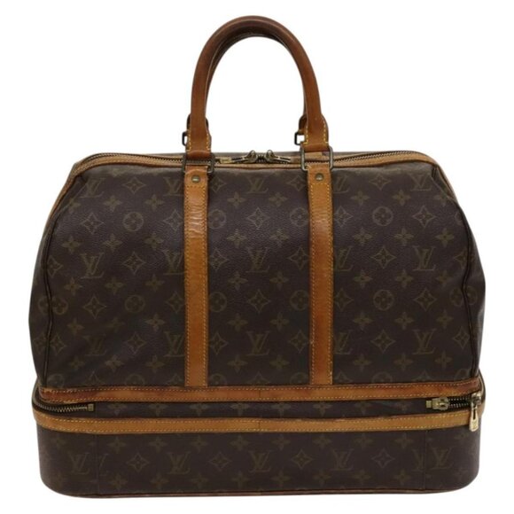 LOUIS VUITTON Monogram Sac Sports Boston Bag M41444 LV Auth 116580 - Picture 2 of 16